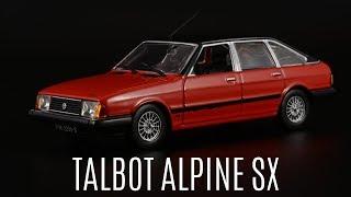 Французский родственник: Talbot Alpine SX 1600 /  Масштабные модели автомобилей 1:43