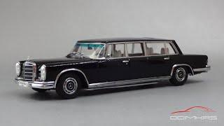 Mercedes-Benz 600 Pullman W100 || AUTOart || Масштабные модели автомобилей 1:43