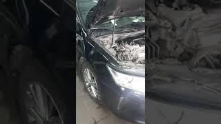 Где находится номер двигателя автомобиля Тойота Камри Toyota Camry 2016 2.5 Объем 181 л.с.