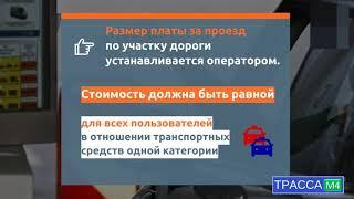 Введение на платных участках системы безбарьерного проезда "Свободный поток"