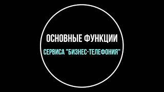 Основные функции сервиса - "IP-телефон". Часть 2.