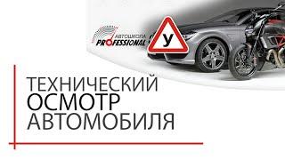 Автошкола Профессионал Уроки - Технический осмотр автомобиля перед поездкой