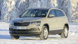 Новый кроссовер SKODA KAROQ 4x4. Реклама SUV Шкода Карок. Прага Авто