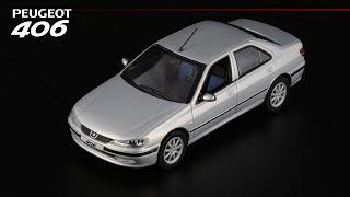 Французский дефицит: Peugeot 406 • Norev • Масштабные модели автомобилей 1:43 • Автомобили Франции