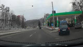 Вождение автомобиля по городу Львов