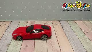 Автомобиль Ferrari р/у красный 1:18