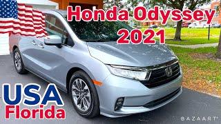 США Цены Сколько стоит новый Автомобиль в Америке обзор Honda Odyssey 2021