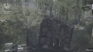 Spintires: MudRunner. Карта Торфяник. Multiplayer. Авто