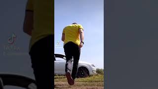 Прыжок через авто... Jump over a car