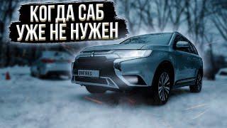 Mitsubishi Outlander. SQ система в авто за 50 000 рублей под ключ за одни сутки.