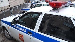 Пьяный пассажир повредил автомобиль ДПС