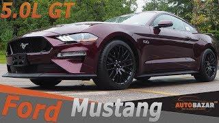 Новый Ford Mustang 2018 GT Premium Видео. Тест драйв Форд Мустанг GT 2018 на Русском. Авто из США.