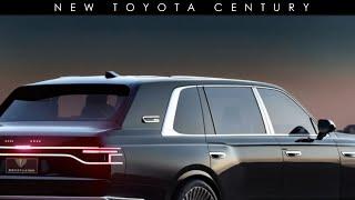 Новая Toyota Century 2024 – японцы пошли ва-банк