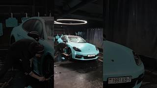 PORSCHE PANAMERA, данный автомобиль мы ранее оклеивали в винил.