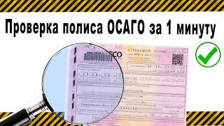 Как проверить полис осаго по номеру на сайте РСА бесплатно