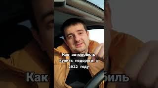 Как автомобиль в 2022 году купить недорого. Пошаговая инструкция!