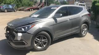 Обзор Hyundai santa fe. Пригон автомобиля для клиента из США. USA TOP CARS.