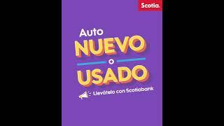 LLevate tu auto nuevo o usado con Scotiabank