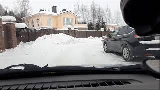 Город Киров. Элитный район города Ёлки-парк - поездка на авто