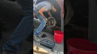 Replacing the rear brakes on my truck