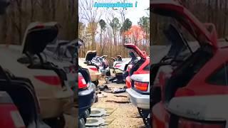 Жуткая авто разборка! #shortsvideo #sorts #авторазборка #самообслуживание #тачки #битые #битыетачки