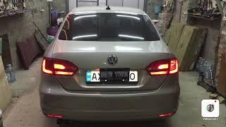 Делаем жёлтые повороты VW Jetta 2012 USA